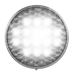LED Autolamps 82W 12V 82 Series Round Reverse Lamp - Clear Lens PN: 82W